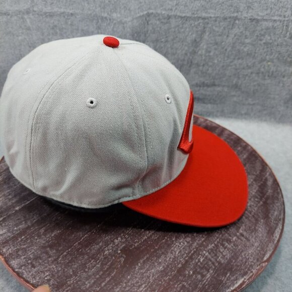 Cincinnati Reds Gray & Red Baseball Hat By 47 Adjustable Snapback Cap Unisex - Picture 7 of 12